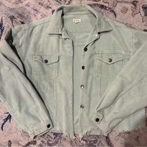 Vintage | Mint Corduroy Jacket